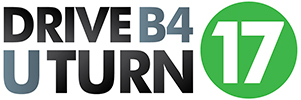 Drive B4 U Turn 17 Logo